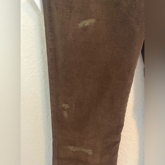 Dsquared2 Women’s trousers in cocoa brown corduroy distressed pants NWT. 40 - Picture 4 of 11